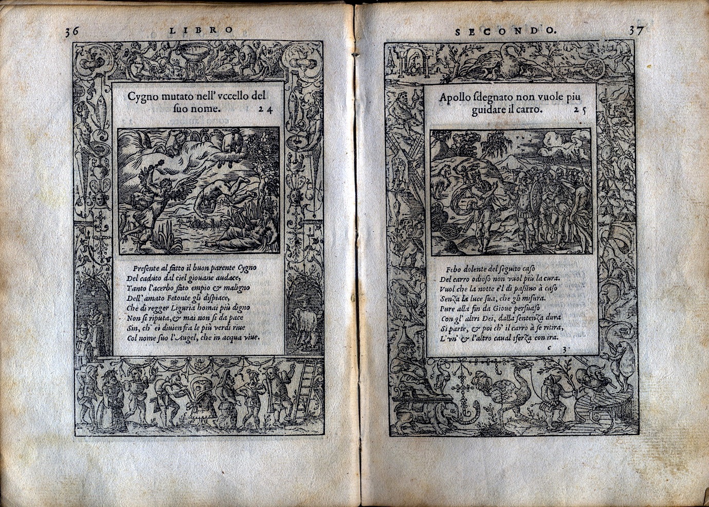 LA VITA ET METAMORFOSEO D'OVIDIO Giovanni di Tornes Lione 1519 5 copia
