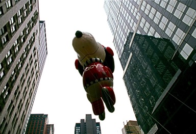THE MACY'S THANKSGIVING DAY PARADE IN NEW YORK