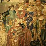 Leriano e Laureola: il perdono del re,
Francia del Nord, 1515-1530 circa.
Arazzo, lana e seta
Parigi, Musée de Cluny