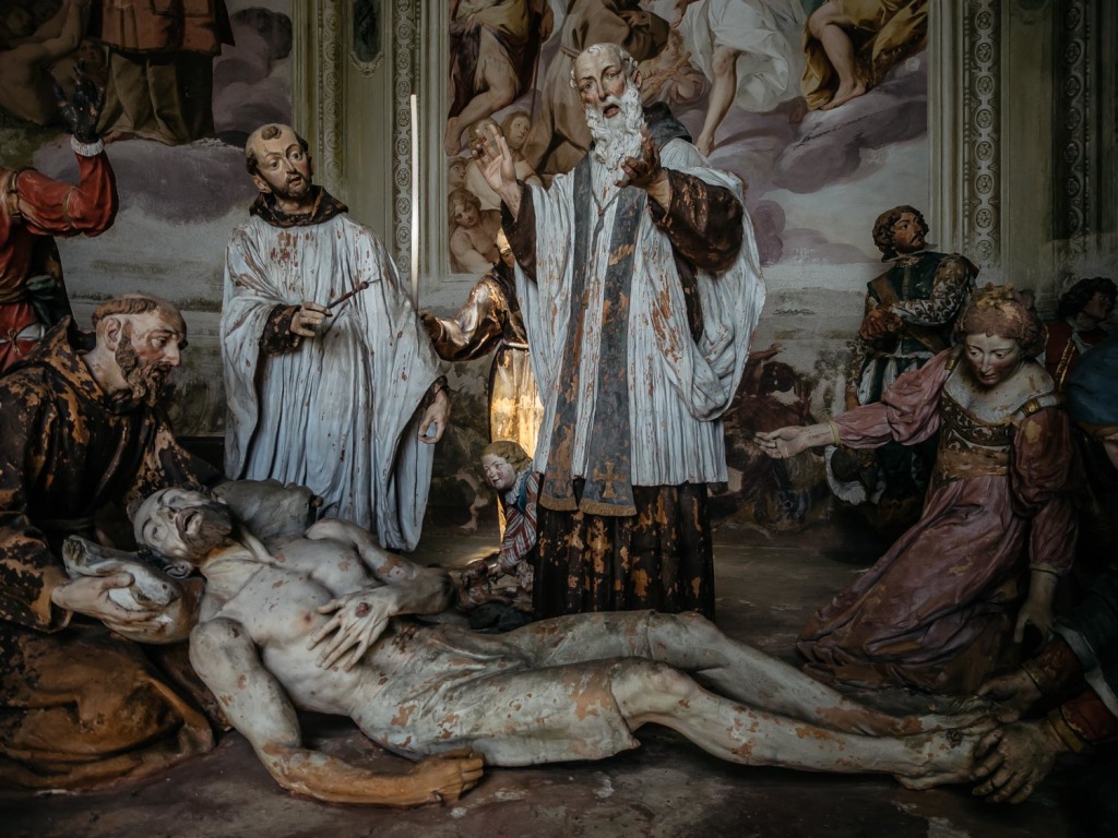 chapel XVII • the death of Francis cappella XVII • la morte di Francesco 