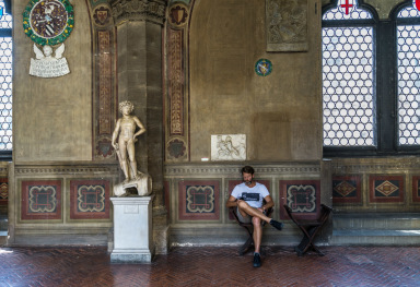 THE MUSEO NAZIONALE DEL BARGELLO IN FLORENCE